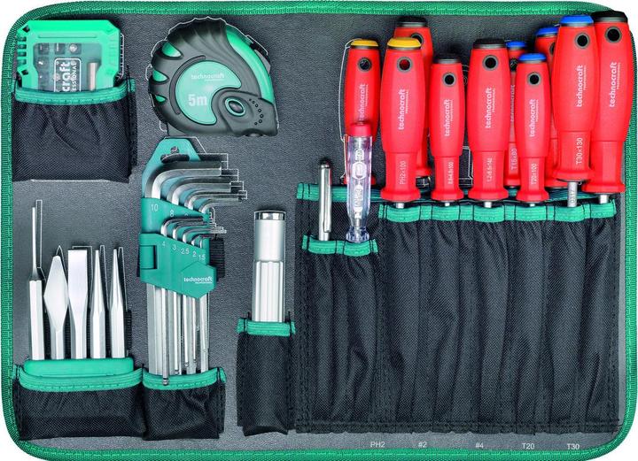 Actual product image technocraft ABS tool case PRO CHROME 152 pcs (152 pieces)