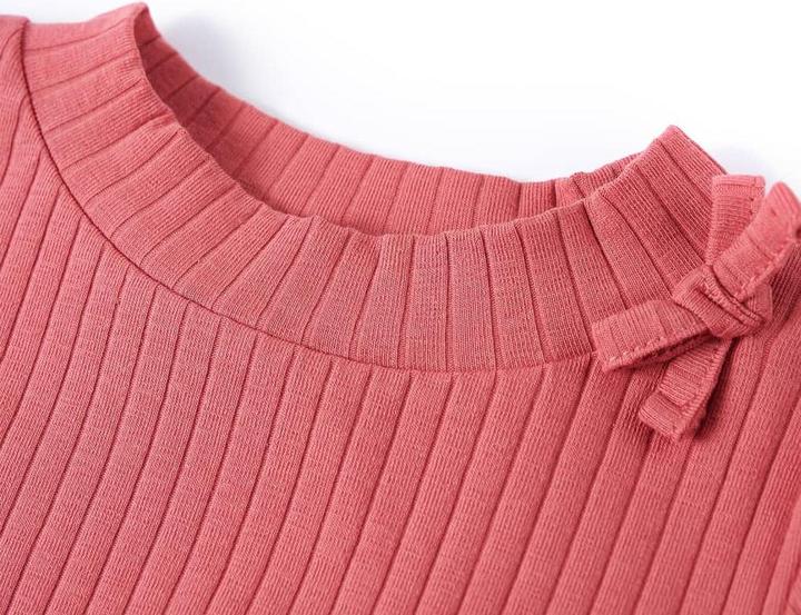 Immagine prodotto VidaXL Camicia da bambino a maniche lunghe rosa scuro 92,Materiale: 95 % cotone. 5 (92)