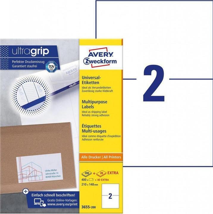 Produktbild Avery Etiketten