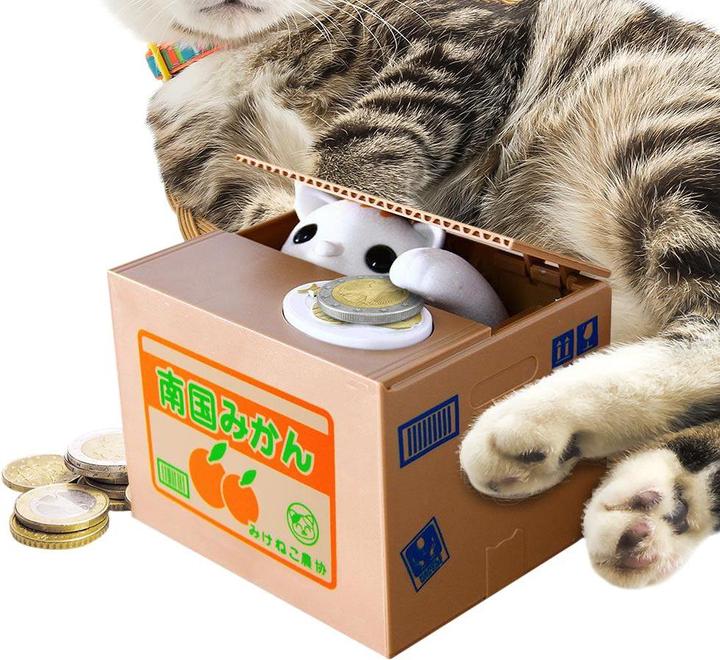 Produktbild TOP Kitty Bank (12 x 10 x 9.5 cm)