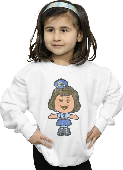 Actual product image Disney Girls Toy Story 4 Classic Giggle McDimples Sweatshirt (140, 146)