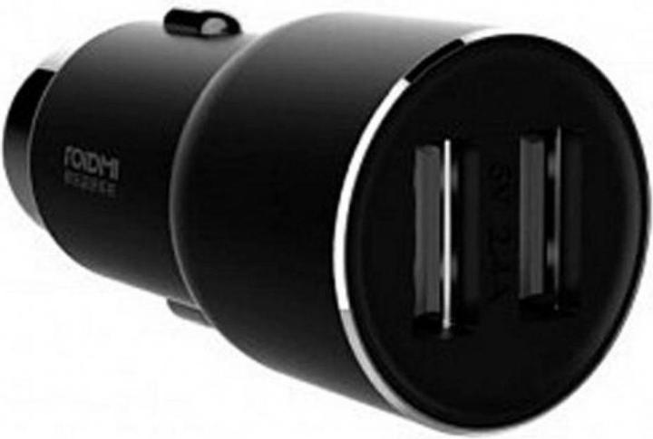 Actual product image Xiaomi Xia RoidMi 3S 5in1 car charger bk