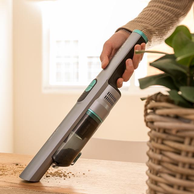 Produktbild Cecotec Conga Rockstar Micro+ Kabelloser Staubsauger Grau Beutellos