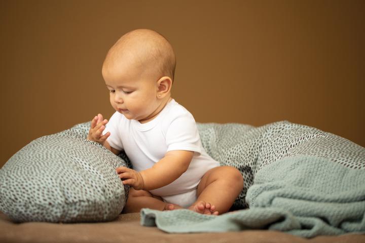 Image du produit Zewi Coussin d'allaitement en coton (190 cm)