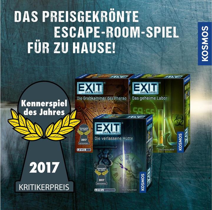 Produktbild Kosmos Exit- Rückkehr in die verlassene Hütte (Deutsch)