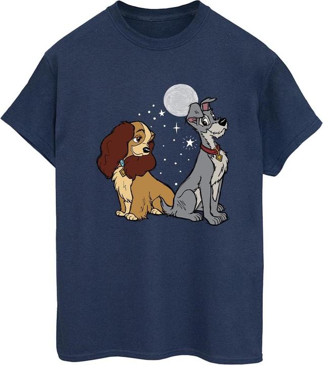 Disney Lady And The Tramp Moon TShirt (M)