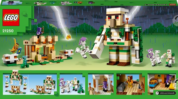 Immagine prodotto LEGO 21250 La Fortezza del Golem di Ferro (21250, LEGO Minecraft)