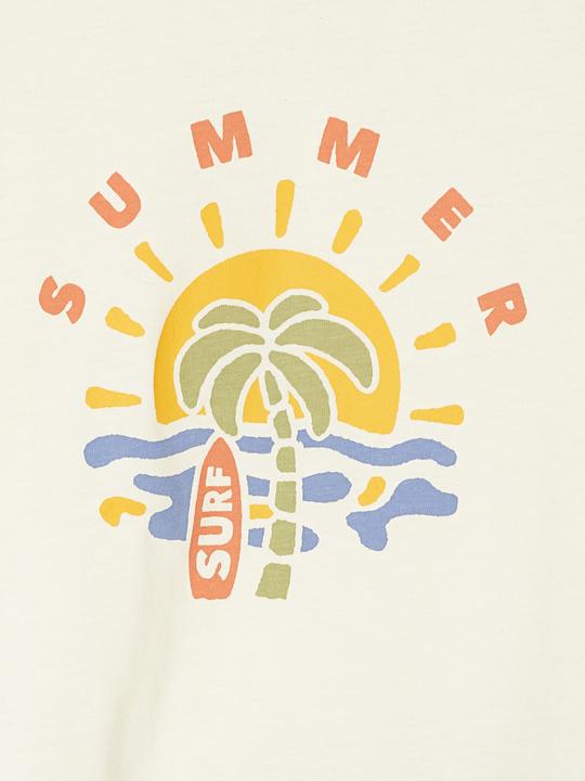 Actual product image Vertbaudet 3er-Pack Jungen Sommer-Schlafanzüge mit Surfer-Prints und Recycling-Baumwolle (140)