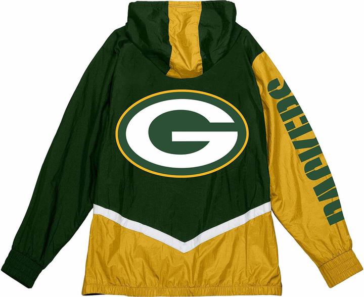 Image du produit Mitchell & Ness Windbreaker Veste Green Bay Packers (L)