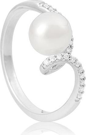 Actual product image Breuning RING - BRILL./C.ZP 0,11 Ct. H/si (51, 750/18 K Gold)