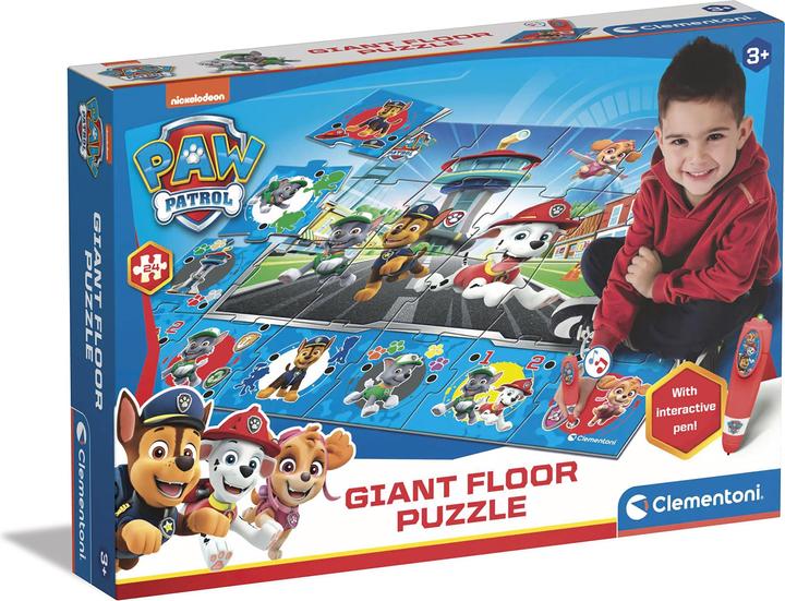 Produktbild Clementoni Giant Floor Puzzle - Paw Patrol (61970) (24 Teile)