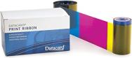 Actual product image DataCard YMCKT Colour (Cyan, Magenta, Yellow, Resin Black, Clear Overlay) (Multicoloured)