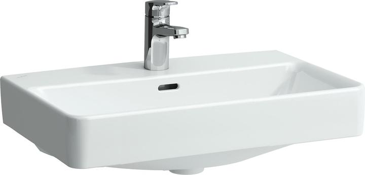 Produktbild Laufen Waschtisch PRO S 60x38cm Komp. m ÜL o Hahnloch weiss LCC (380 mm, 600 mm)