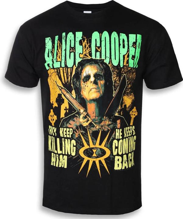 Immagine prodotto Alice Cooper Graveyard Maglietta Adulto Unisex (L)