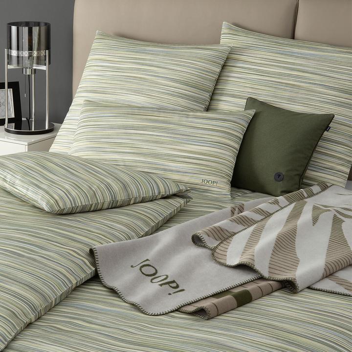 Produktbild Joop! Living JOOP Mako-Satin Bettwäsche Vivid lime (Bettwäsche Set, 240 x 220 cm, 80 x 80 cm)
