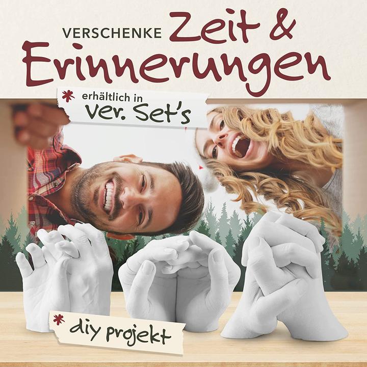 Image du produit SoulBaby Kit d'empreintes de mains 3D