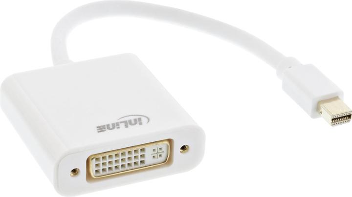 InLine Mini DisplayPort zu DVI Adapter (DVI, 16 cm)