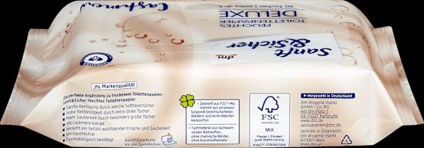 Immagine prodotto dm Sanft&Sicher Confezione di ricarica di carta igienica umida Deluxe Cashmere