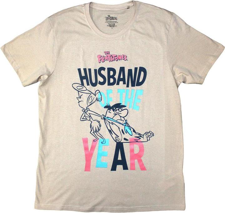 Immagine prodotto The Flintstones Husband Of The Year Maglietta Adulto Unisex (L)
