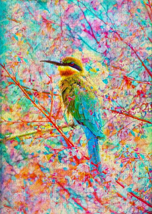 Actual product image Enjoy Puzzle Puzzle 1000 pieces - Happy Bird (1000 pieces)