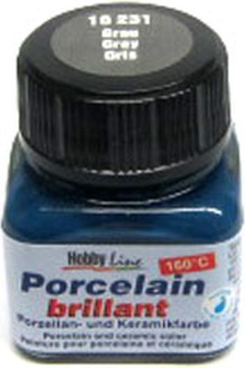 Productafbeelding Kreul Glas & Porselein Klassiek, porselein en glasverf (Grijs, 20 ml)