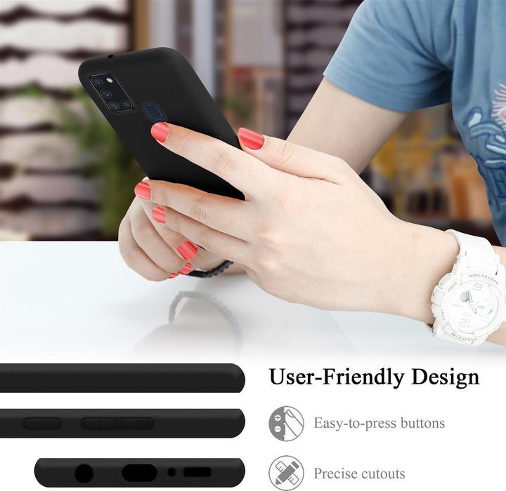 Immagine prodotto Cadorabo Copertura della cassa del silicone liquido TPU (Samsung Galaxy A21s)
