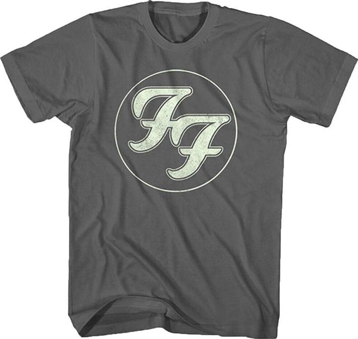 Actual product image Foo Fighters Unisex Adult Logo Soft Touch T-Shirt (XL)