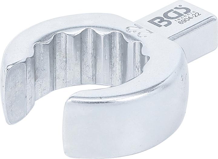 Actual product image BGS Push Fit Ring Spanner open Type 22 mm Square Size 9 x 12 mm (22 mm)