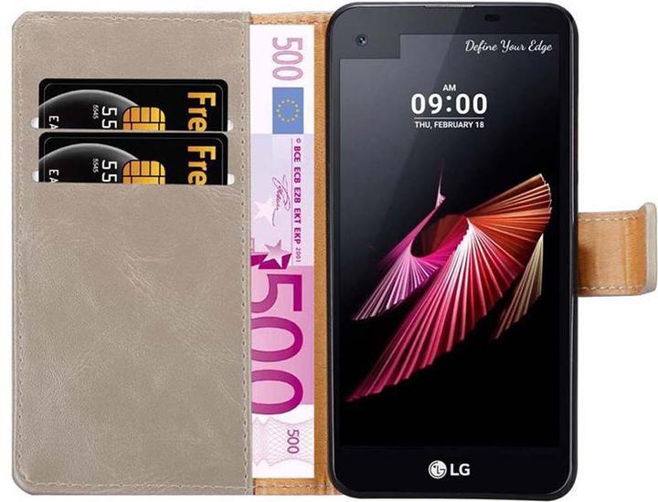 Image du produit Cadorabo Book Couverture de luxe (LG X Screen)