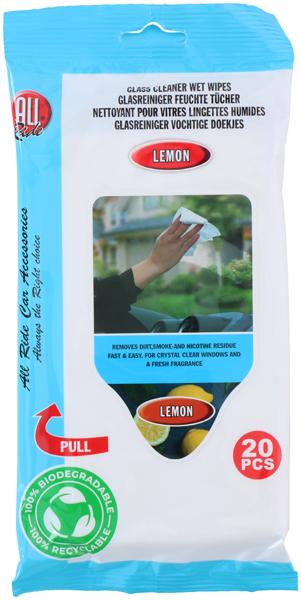 Actual product image All Ride Glasreiniger Feuchttücher (20 pcs.)