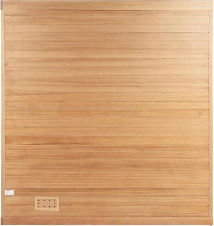 Produktbild Home Deluxe Indoor Sauna CASHEIM BIG XL - 200 x 200 cm für 6 Personen - Traditionelle Sauna mit Kunststeinwand m