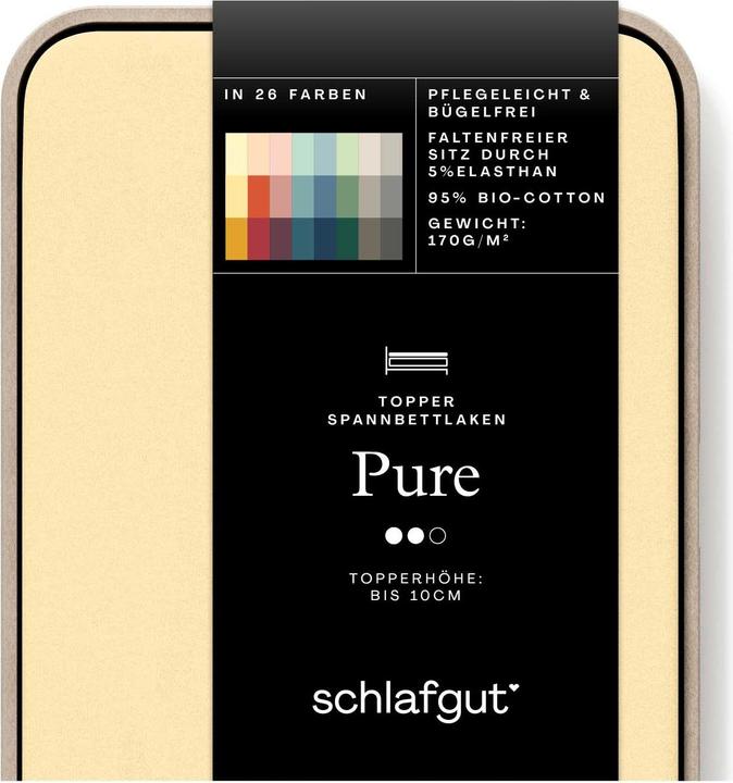 Actual product image schlafgut Pure Topper (120 x 200 - 130 x 220 cm)