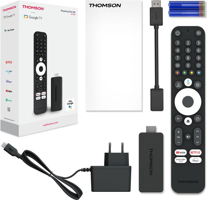 Produktbild Thomson Streaming USB-Stick: 4K UHD Google TV (8 GB, iOS 12)