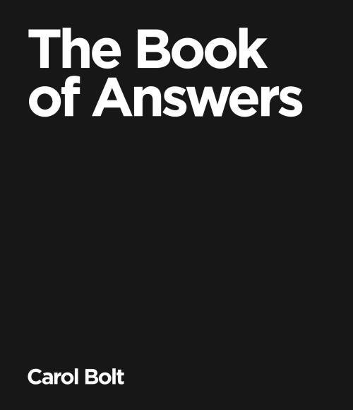 Actual product image The Book Of Answers (English, Carol Bolt, 2000)