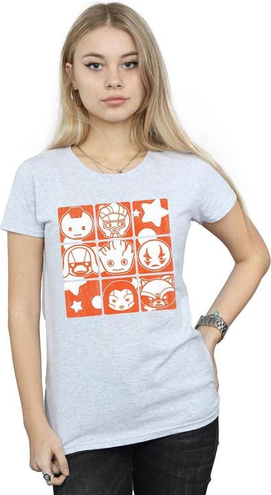 Immagine prodotto Kawaii Guardians Of The Galaxy Retro Maglietta Donna (XXL)