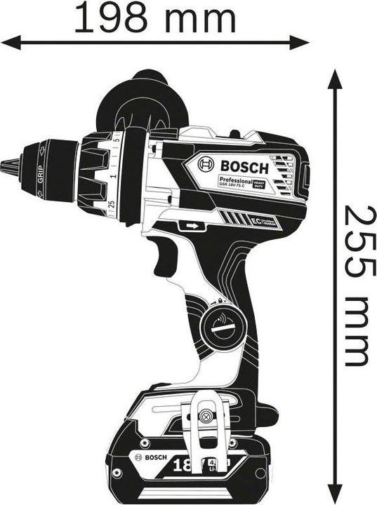 Immagine prodotto Bosch Professional GSR 18V-110 C (Batteria ricaricabile)