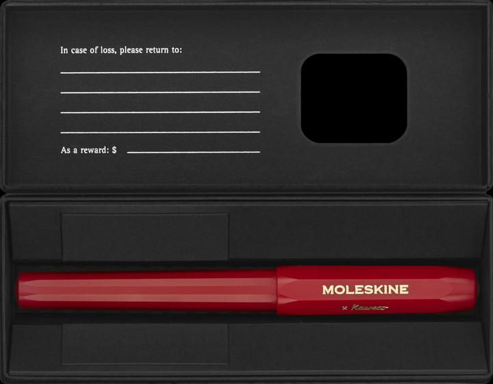 Actual product image Moleskine Ballpen (Red, 1 x)