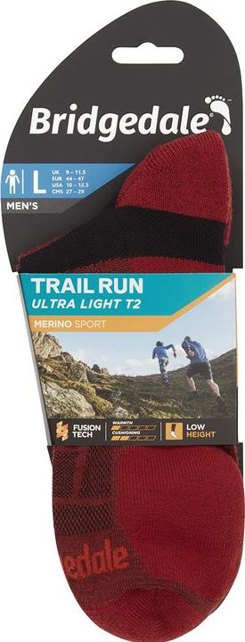 Actual product image Bridgedale Ultralight T2 Merino Sport Low (40 - 43)