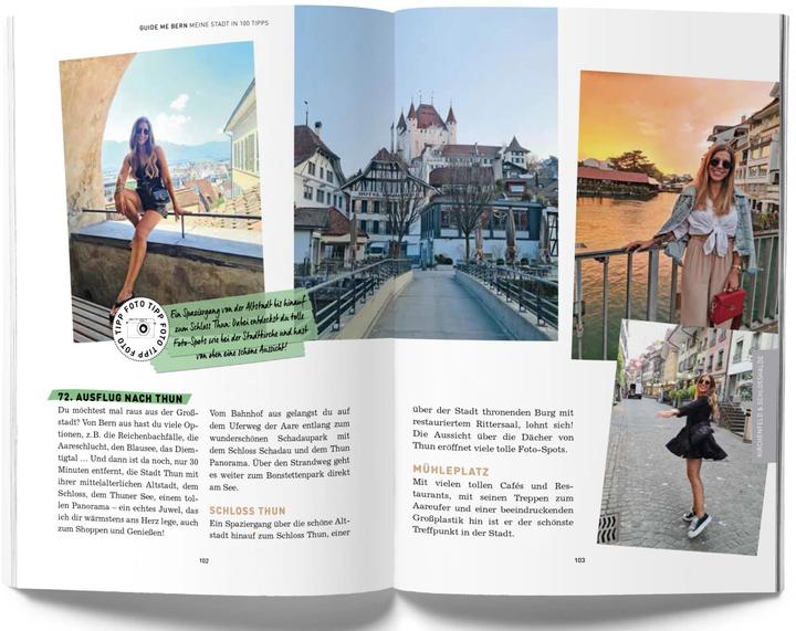 Produktbild GuideMe Travel Book Bern – Reiseführer (Deutsch, Judith Stöckli, 2023)