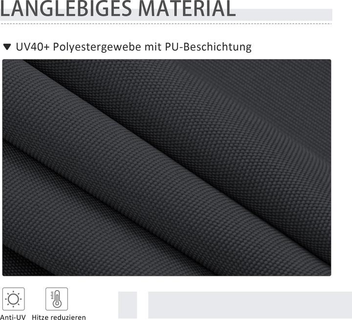 Actual product image Outsunny Side awning (0.04 m)