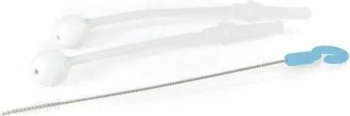 Actual product image B.Box Set of 2 spare straws and a brush for a new water bottle