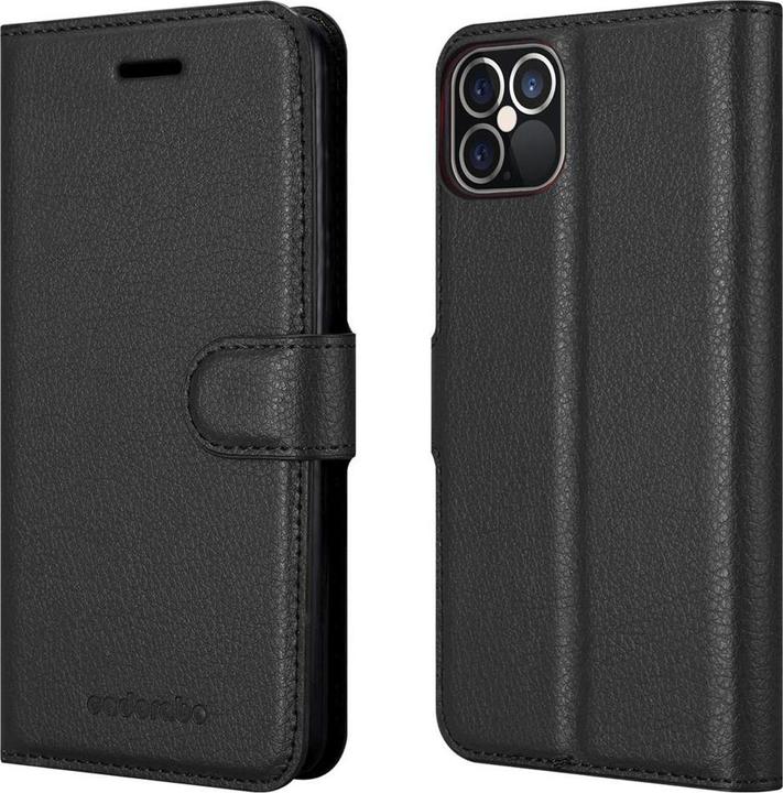Actual product image Cadorabo Book with stand function cover (Apple iPhone 12)