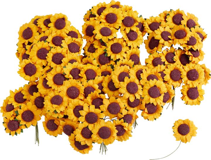 Produktbild VBS Sonnenblume aus Papier mit Draht