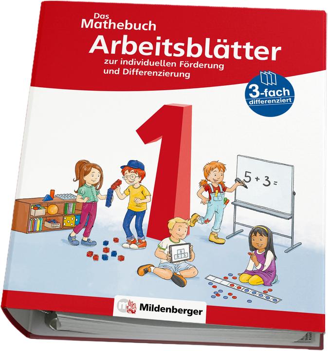 Produktbild Das Mathebuch 1 Neubearbeitung – Arbeitsblätter zur individuellen Förderung und Differenzierung (Deutsch, Myriam Kolbe, Cathrin Höfling, Ulrike Hufschmidt, Julia Michalke, Sebastian Dr. Walter, 2022)