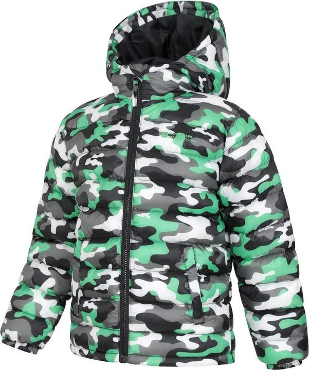 Produktbild Mountain Warehouse Jahreszeiten Camouflage Wattierte Jacke (116)