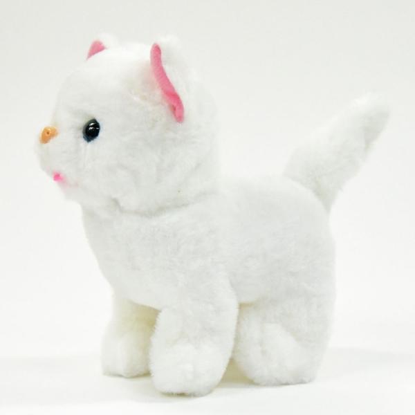 Actual product image Kögler Running Plush Cat with Sound, white, 17,5x9x17cm (17 cm)