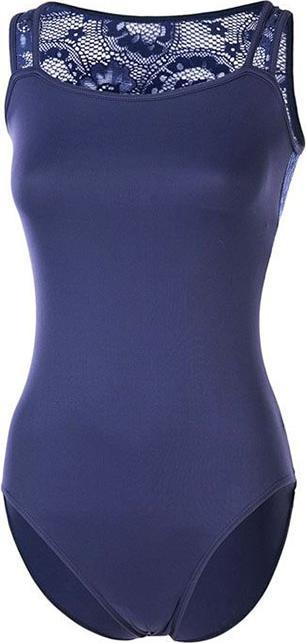 K.H. Martin Ärmelloses Obertrikot mit Spitzendesign