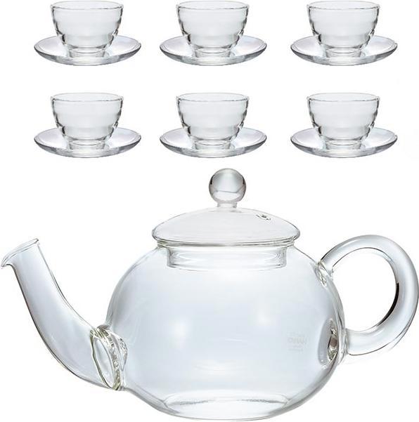 Produktbild Hario Teeservice Claire, Teekanne und 6 Gläser, Special Edition (0.80 l)