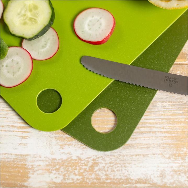 Actual product image Kuhn Rikon Cutting boards set 2 pcs green