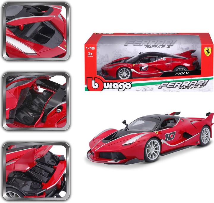 Image du produit Bburago Maquette de voiture 1:18 Ferrari FXX-K